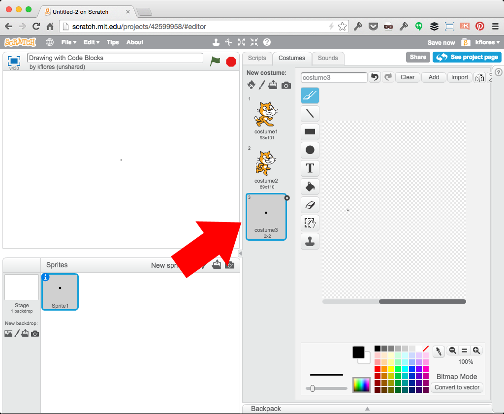 CoderDojo Indigo - Pen Drawing and Code Block Functions