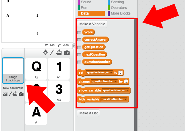 stage-variables